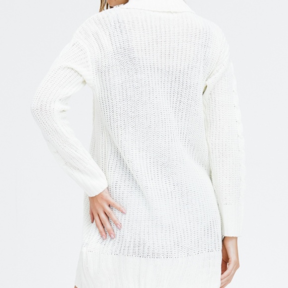 CLASSIC CREAM CARDIGAN - Picture 4 of 4